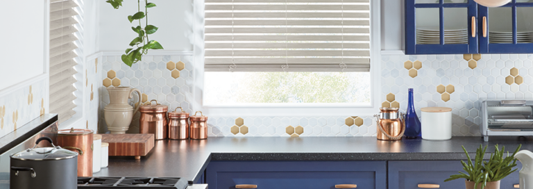 story of blue Hunter Douglas blinds Roseville 95747