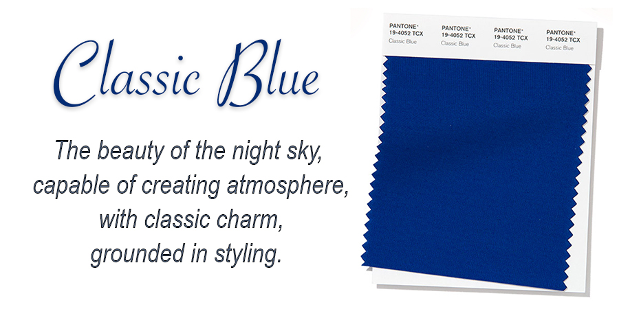 pantone classic blue color of the year