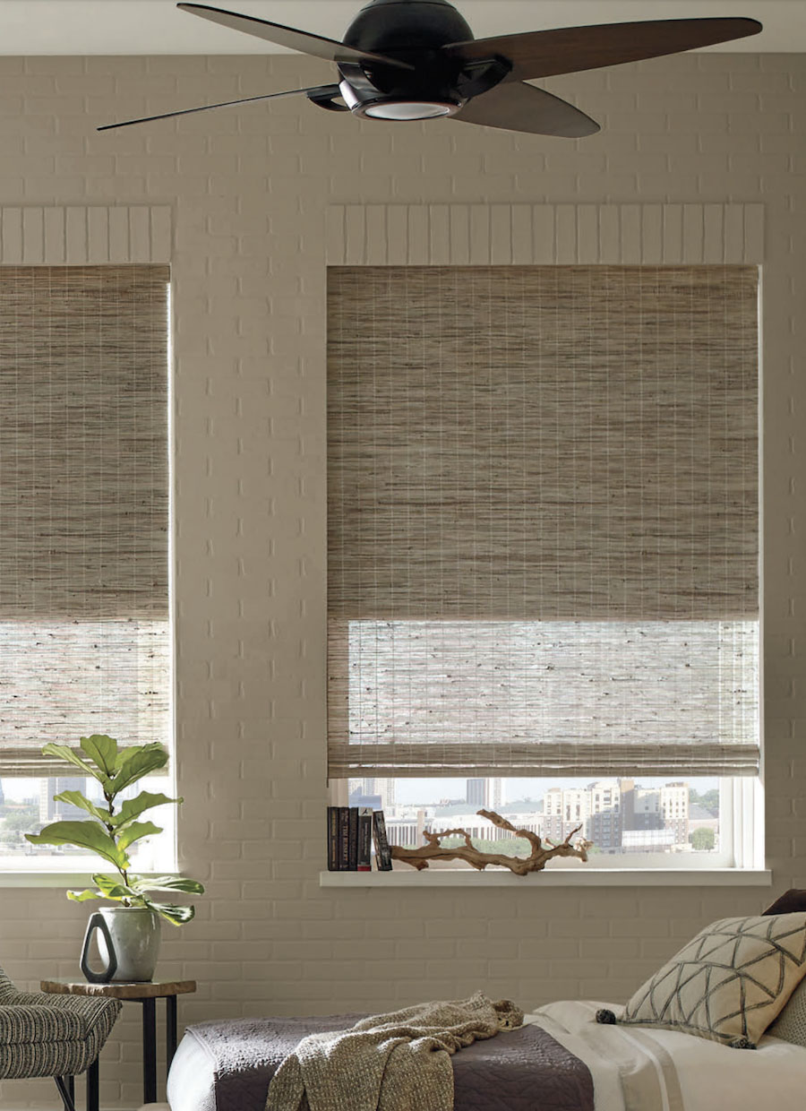 bedroom provenance woven cellular shades 