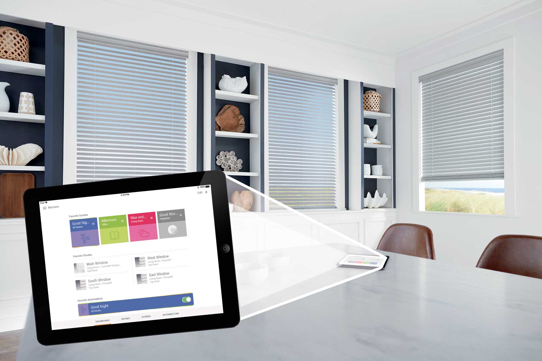 ipad to control smart blinds Folsom CA