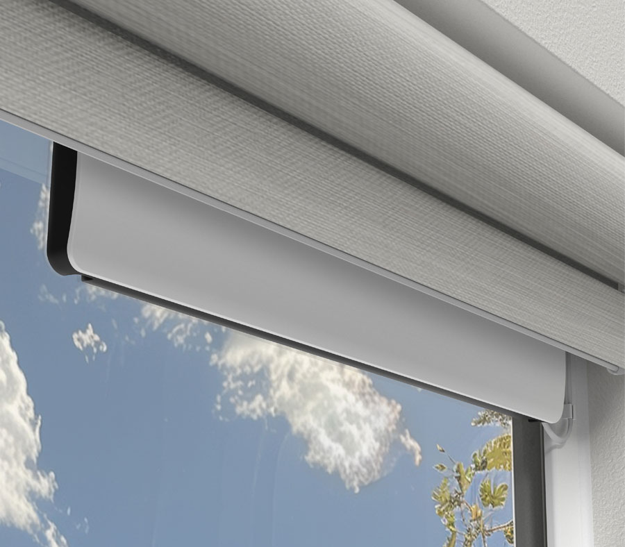 solar charger for the rechargeable battery wand attaches inside the window