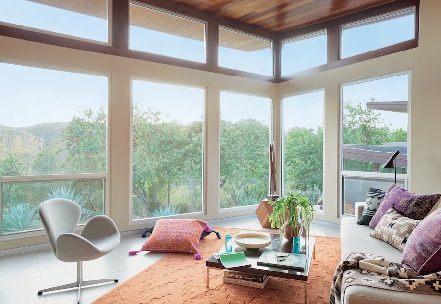 living room large windows california window fashions energy loss