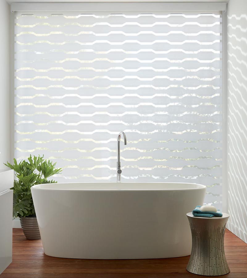 laser cut screen shades in custom pattern in Rocklin, CA