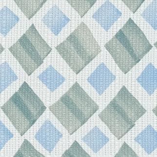 diamond geo moss blue fabric swatch for window treatments Roseville, CA