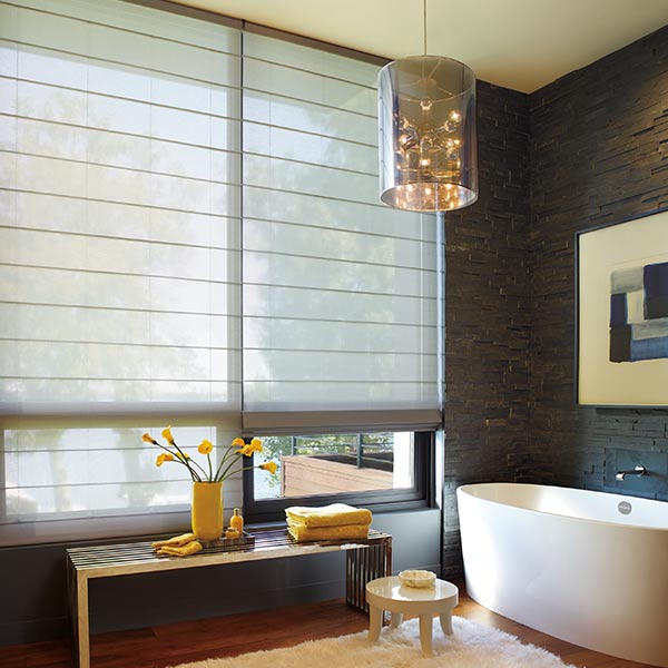 large windows in Rocklin, CA bathroom