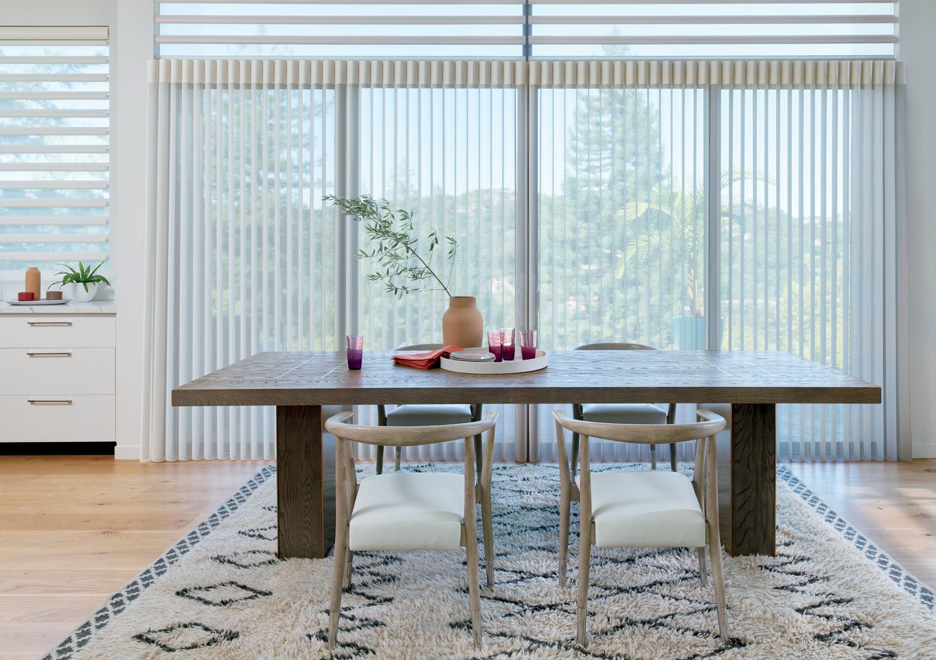 french door roman shades in white door coverings northern california