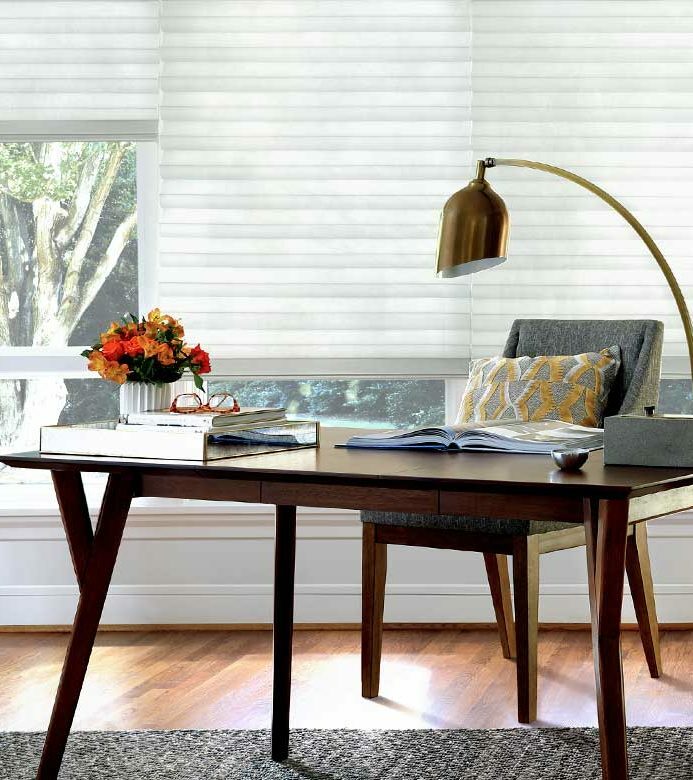 home office shades for privacy and room darkening in Rocklin, CA