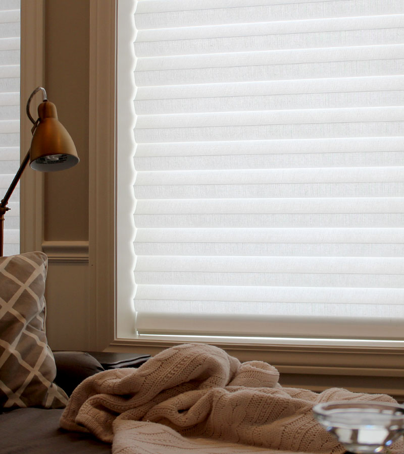 fabric room darkening shades for Folsom, CA home office