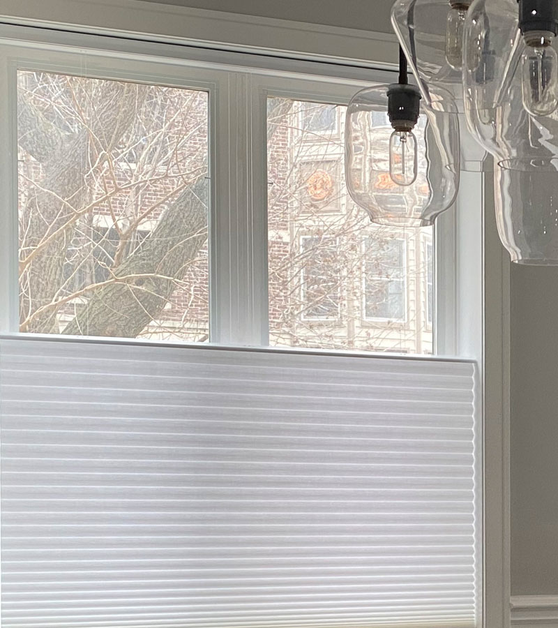 daylight with blinds that lower from the top in Roseville, CA home