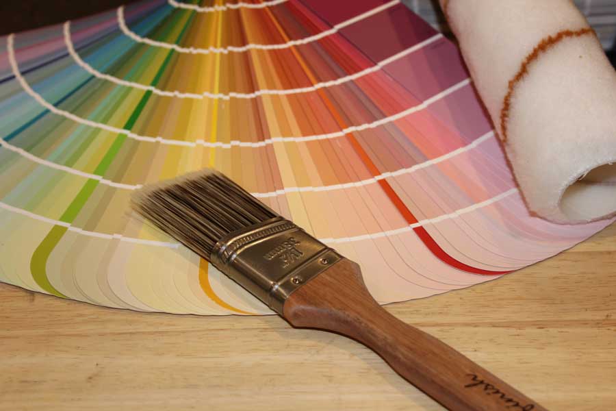 color wheel to style your new home 