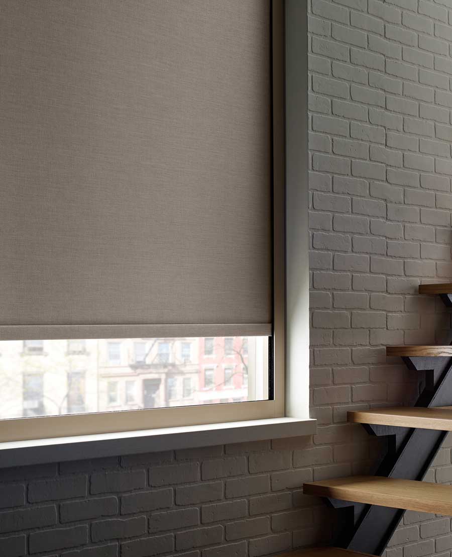 space saving staircase window shades in roseville