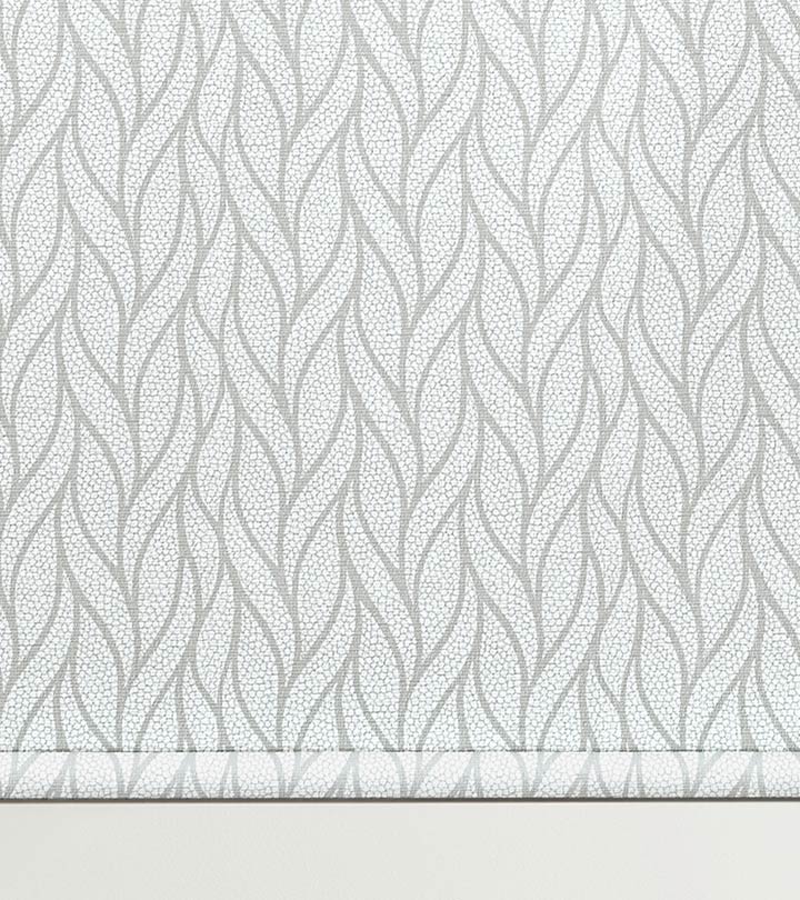 roller shades patterned fabric