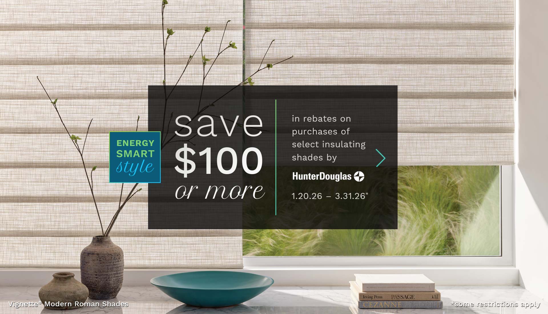 california window fashions hunter douglas promotion