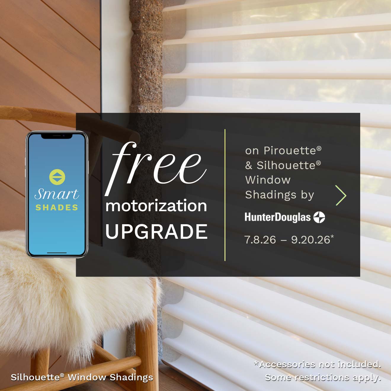 free motorization upgrade promotion
