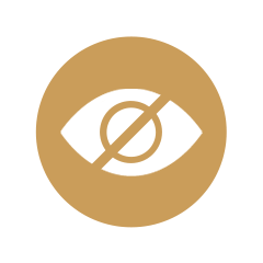 trade privacy and discretion icon